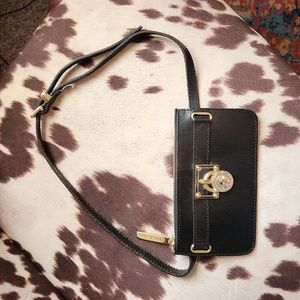 Michael Kors belt bag with lock